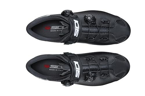 Sidi | Cycling Shoes, Professional Men's Road Bike Shoes Genius 10, Carbon Sole, Innovative Soft Instep Closure System, Integrated Heel