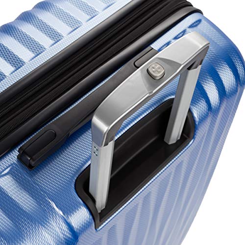 SwissGear 7272 Energie Expandable Hardside Luggage with Spinner Wheels and TSA Lock, Gunmetal, Carry-On 19-Inch