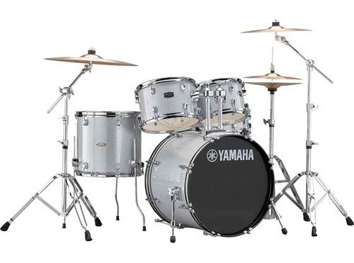 Yamaha Rydeen 5pc Shell Pack with 22" Bass Drum, Black Glitter