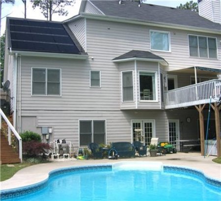SunHeater Pool Heating System Two 2’ x 20’ Panels – Solar Heater for Inground and Aboveground Made of Durable Polypropylene, Raises Temperature
