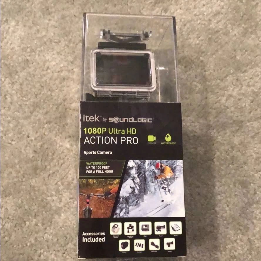 Itek Action Pro 720p Ultra HD Sports Camera