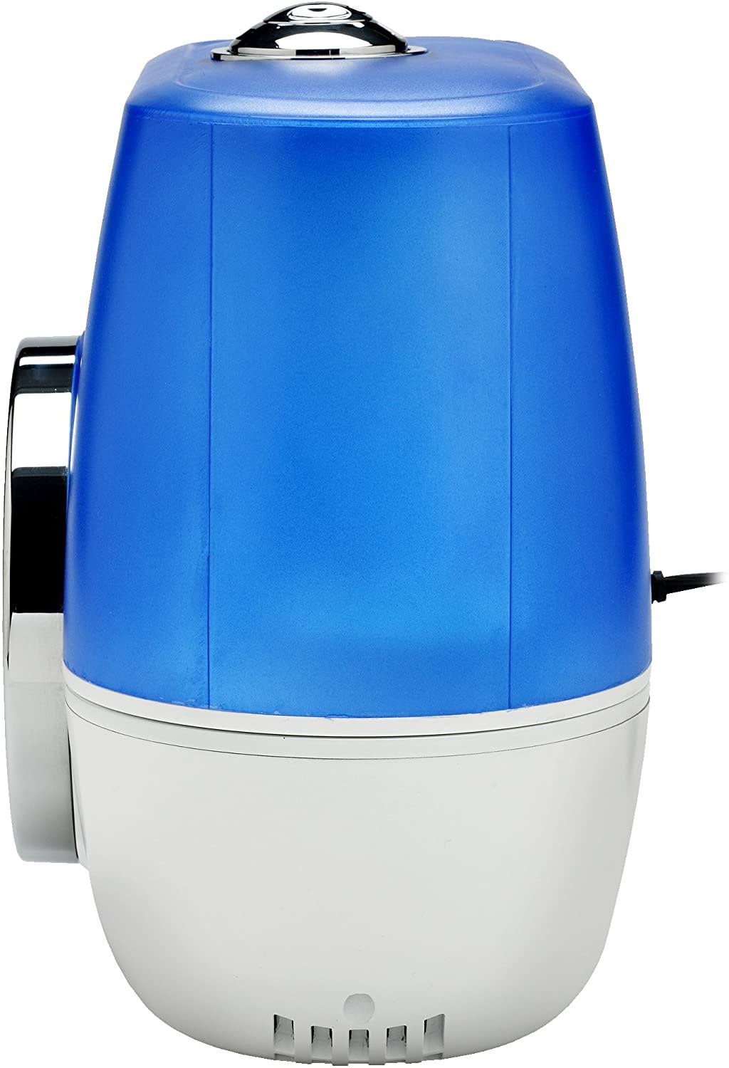 PureGuardian - Ultrasonic 2 Gal. Warm and Cool Mist Aromatherapy Humidifier - Blue/White