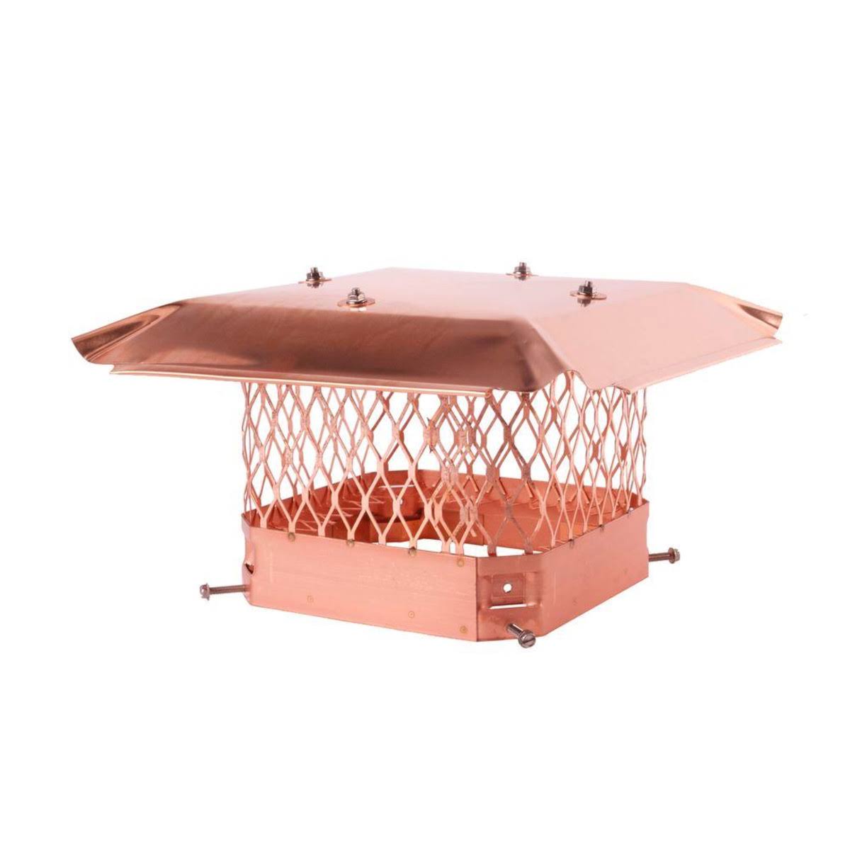 HY-C Single Flue Cap Copper 9x22 x 13x22 CP913