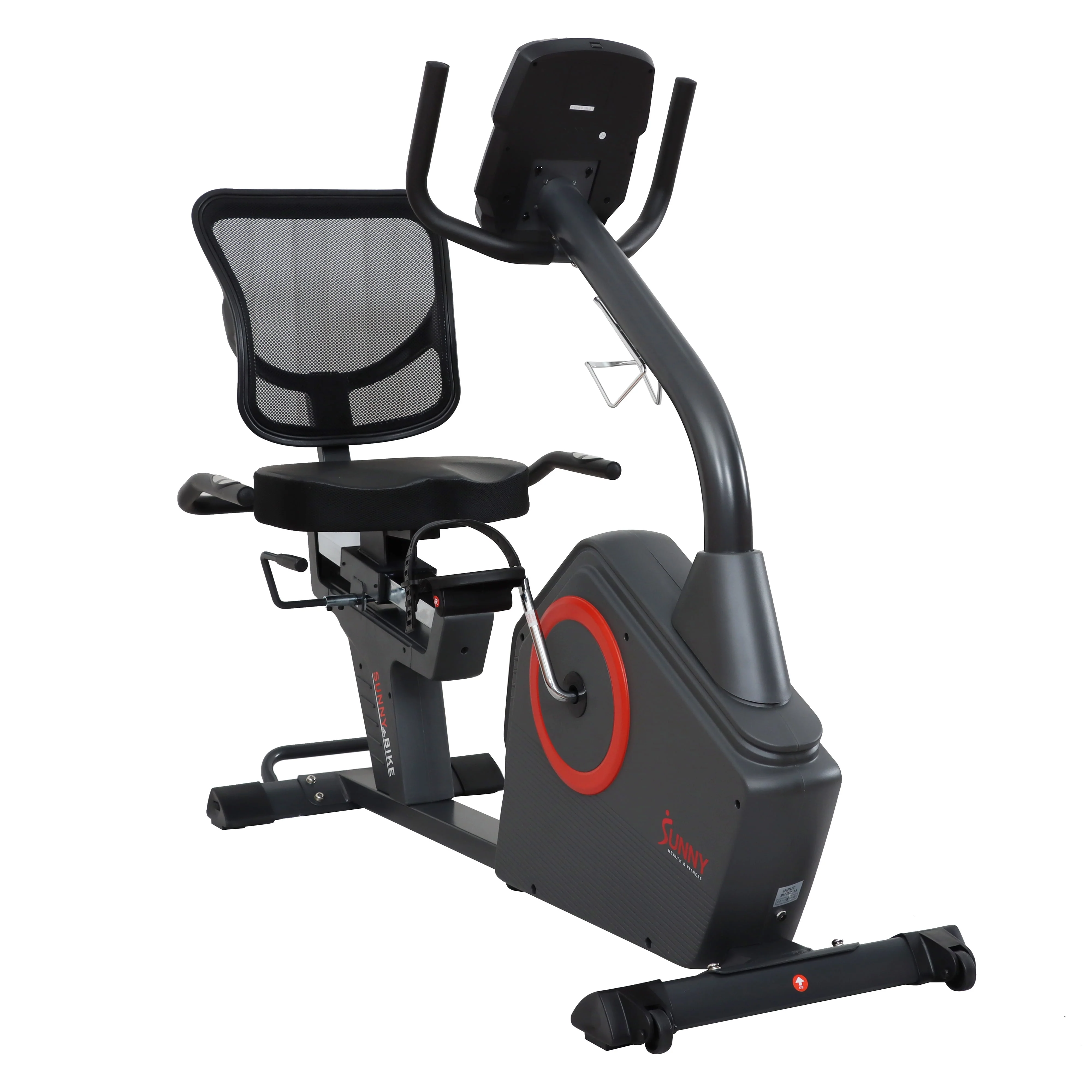 Sunny Health & Fitness Premium Magnetic Resistance Smart Recumbent Bike with Exclusive SunnyFit® App Enhanced Bluetooth Connectivity - SF-RB4850SMART