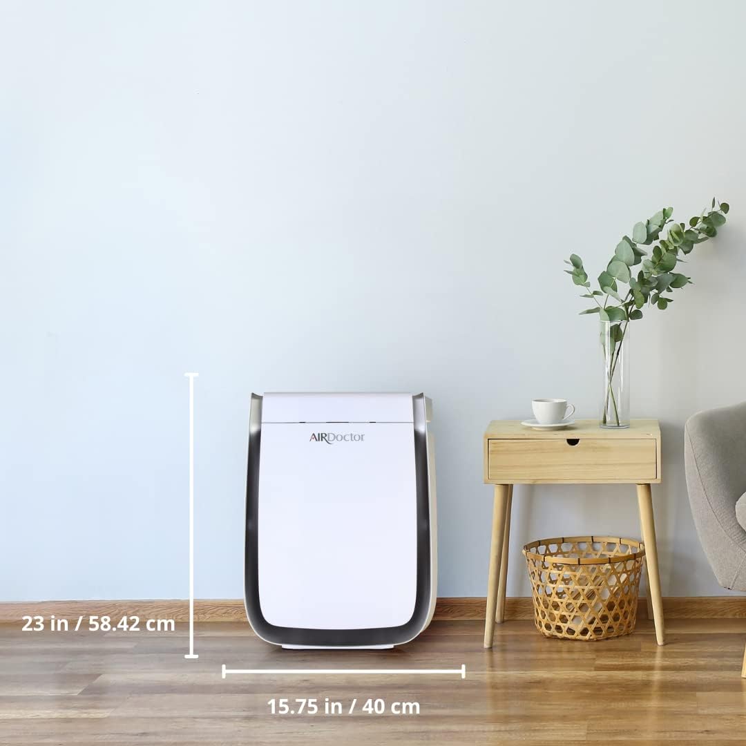AIRDOCTOR 4-in-1 Air Purifier for Home and Large Rooms with UltraHEPA, Carbon & VOC Filters