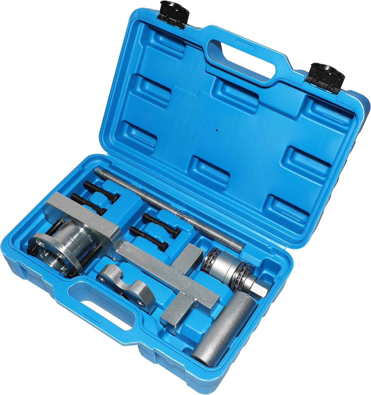 Crankshaft Pulley Removal Install Tool Crankshaft Damper Remover Puller Compatible with Jaguar Land Rover 3.0 V6