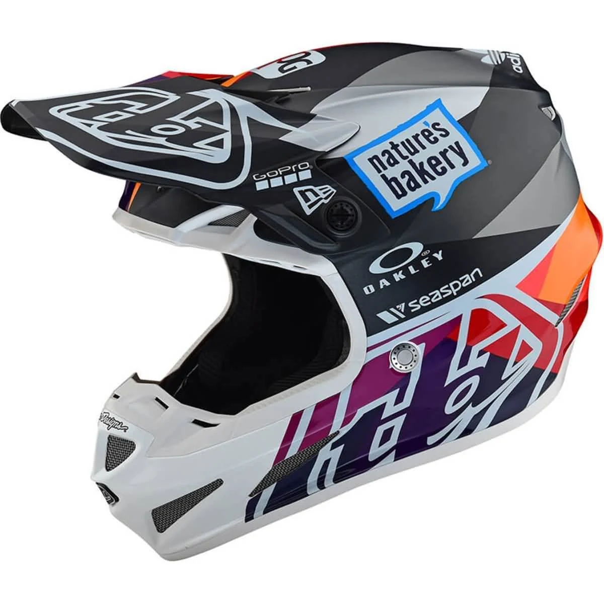 Troy Lee Designs Red/Yellow Jet SE4 Composite Helmet