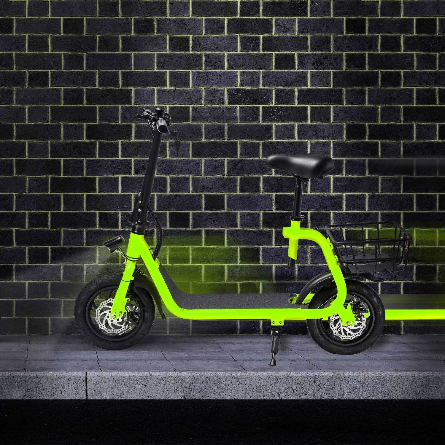 Borntech Electric Bicycle for Adults Electric Bike E-Bike Commuter Foldable Electric Scooter with Seat - Sports Supplies Online Store