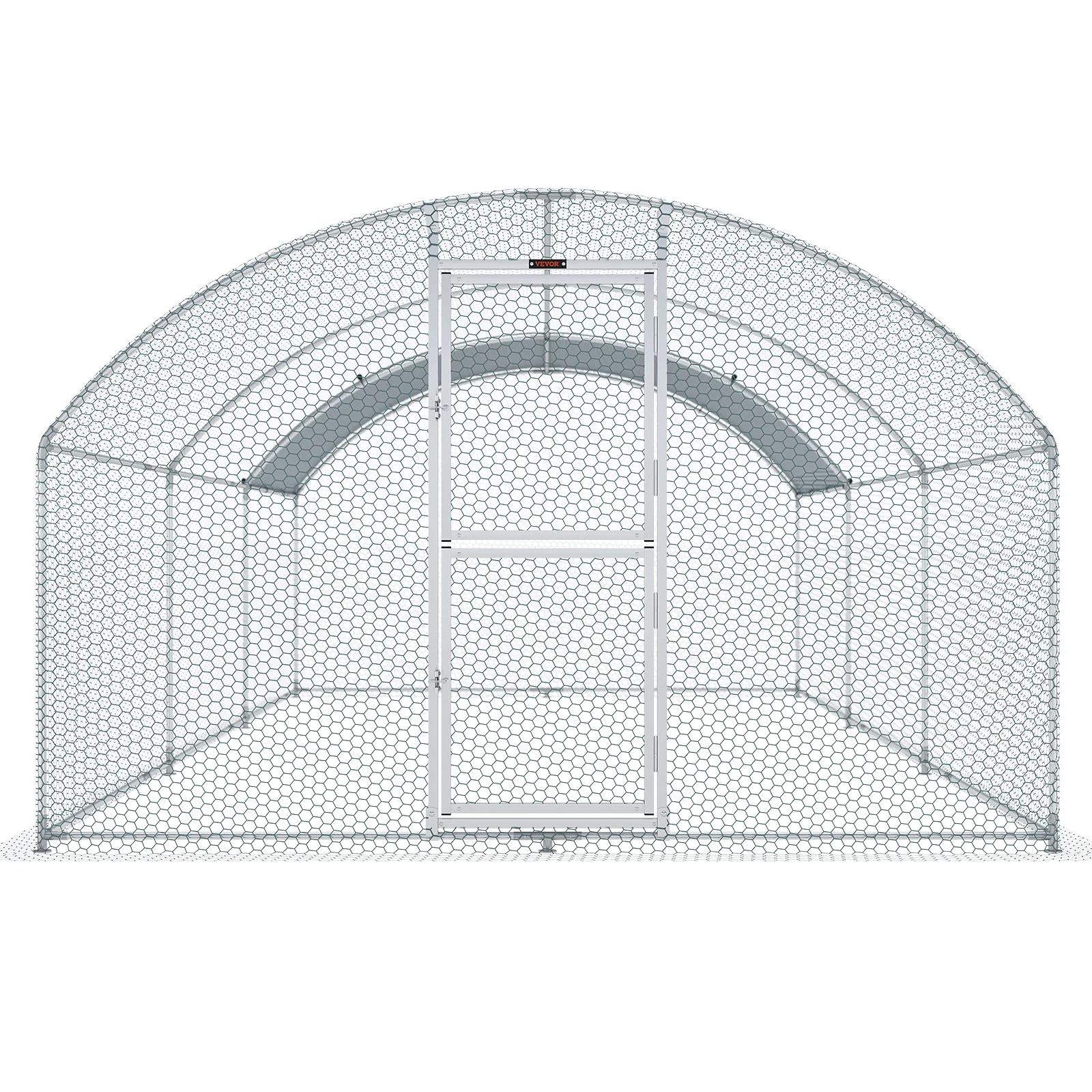 SKYSHALO Chicken Coop Large Metal Chicken Cage House Waterproof Run Large Metal Chicken Coop Outdoor Walk in Chicken Coop Cage Backyard Farm Use
