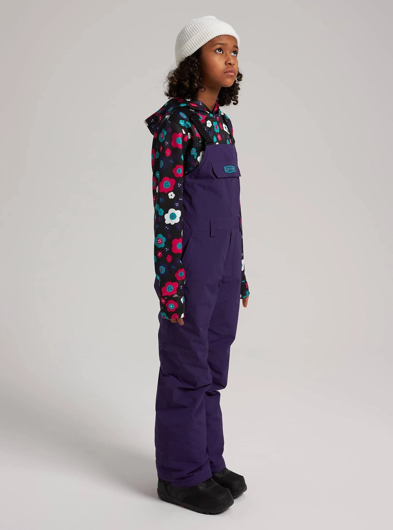 Burton Kids& Skylar Bib Pant Parachute Purple / M