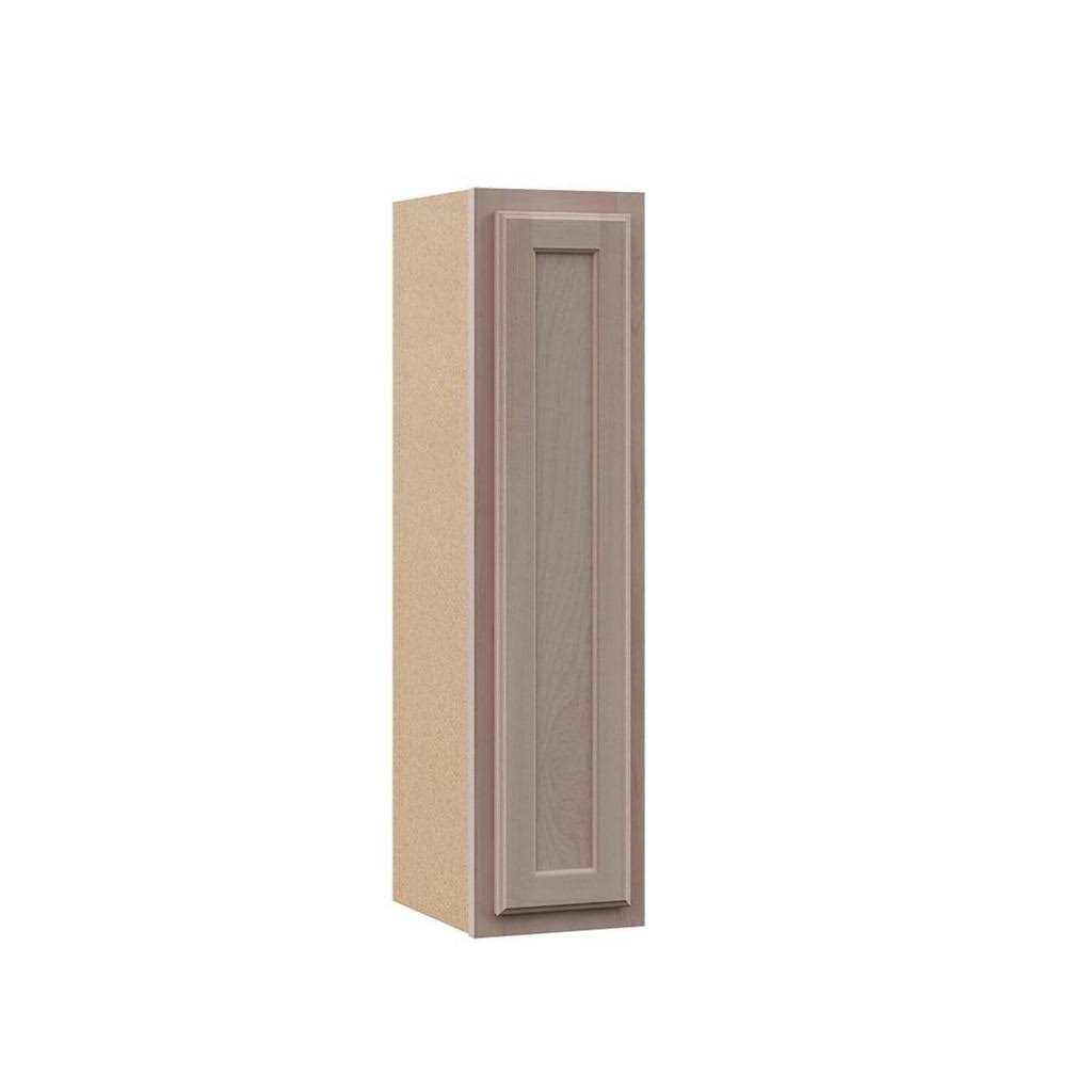 Hampton Bay Hampton Assembled 9x36x12 in. Wall Cabinet in Unfinished Beech