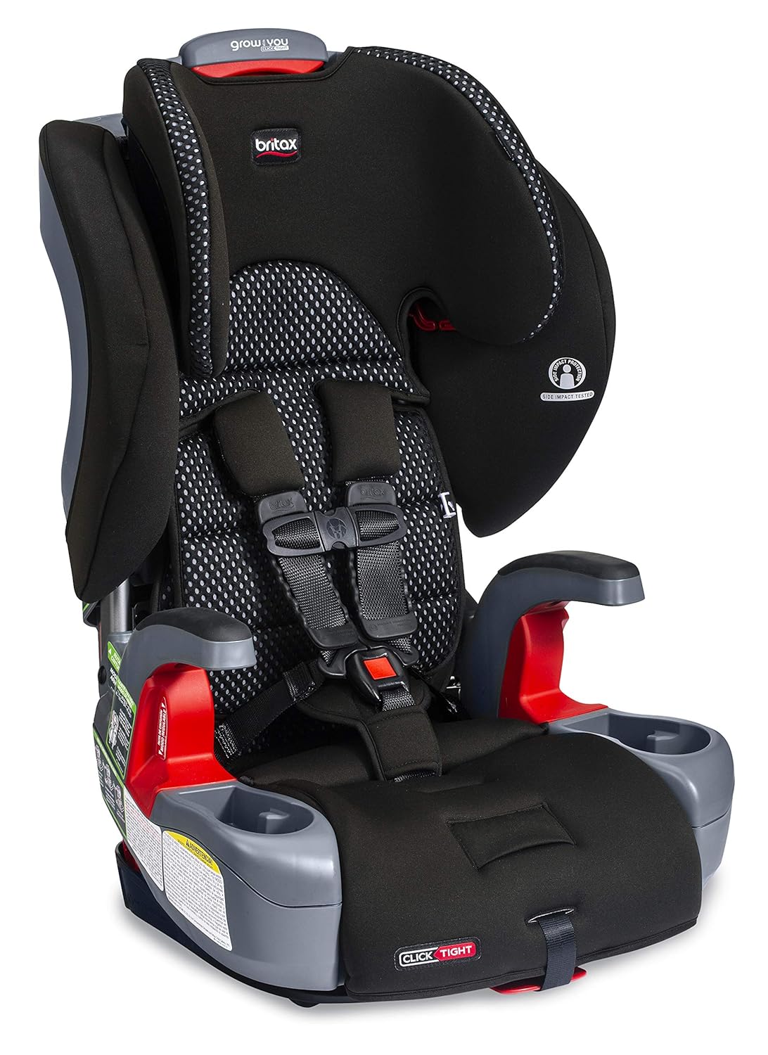 Britax Grow with You ClickTight Harness-2-Booster Car Seat, Cool Flow Teal