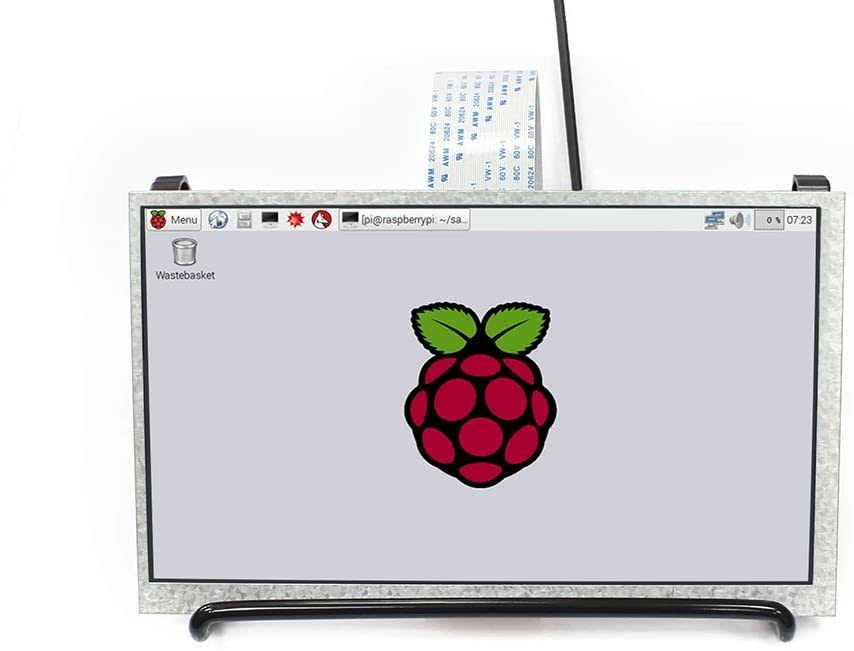 Waveshare 7inch IPS LCD 1024x600 High Resolution Display Screen for Raspberry Pi 2B 3B 3B+ 3A+ Zero Zero W WH Supports