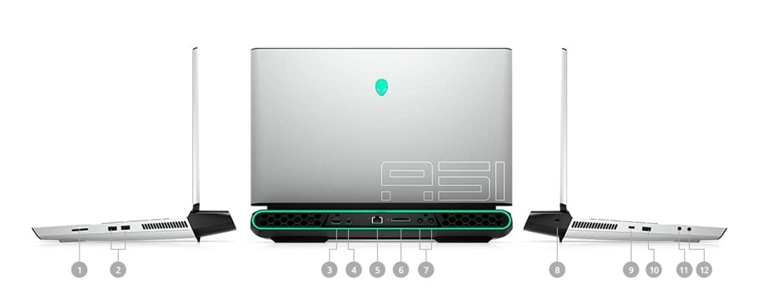 Dell Alienware 51m R2 Gaming Laptop (2020) | 17.3" FHD | Core i7-1TB SSD + 1TB SSD - 32GB RAM - 2070 Super | 8 Cores @ 5.1 GHz - 10th Gen CPU