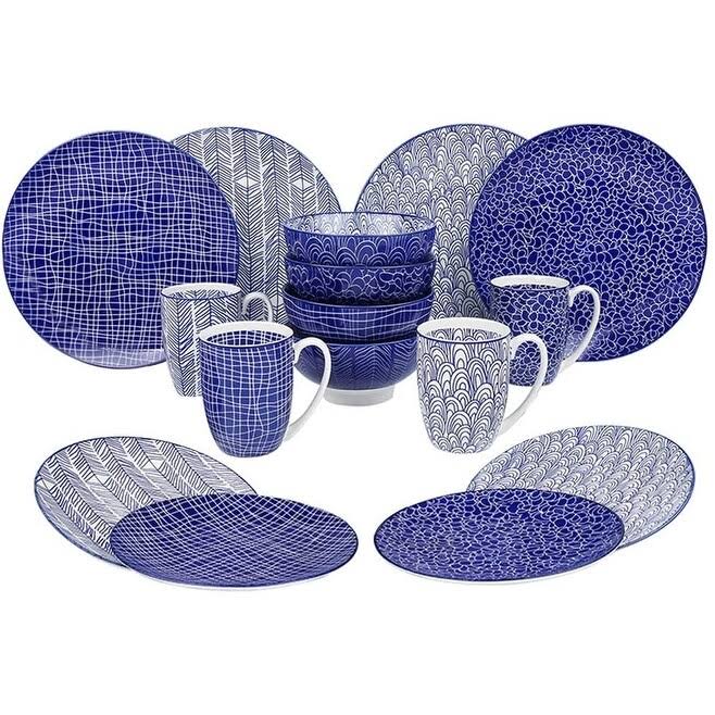 vancasso, Series TAKAKI, 16-Piece Dinnerware Set, Service for 4 - 16 Piece