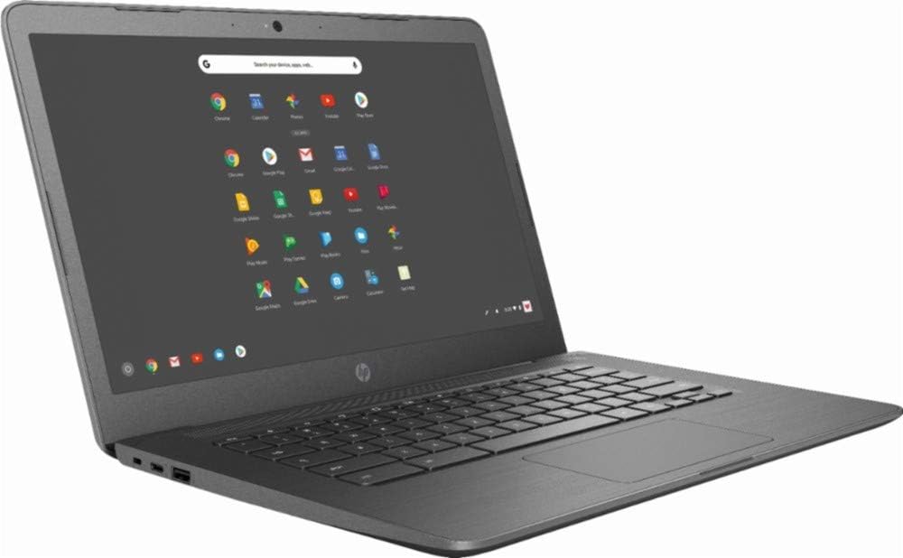 HP 14-inch Chromebook HD Touchscreen Laptop PC (Intel Celeron N3350 up to 2.4GHz, 4GB RAM, 32GB Flash Memory, WiFi, HD Camera, Bluetooth