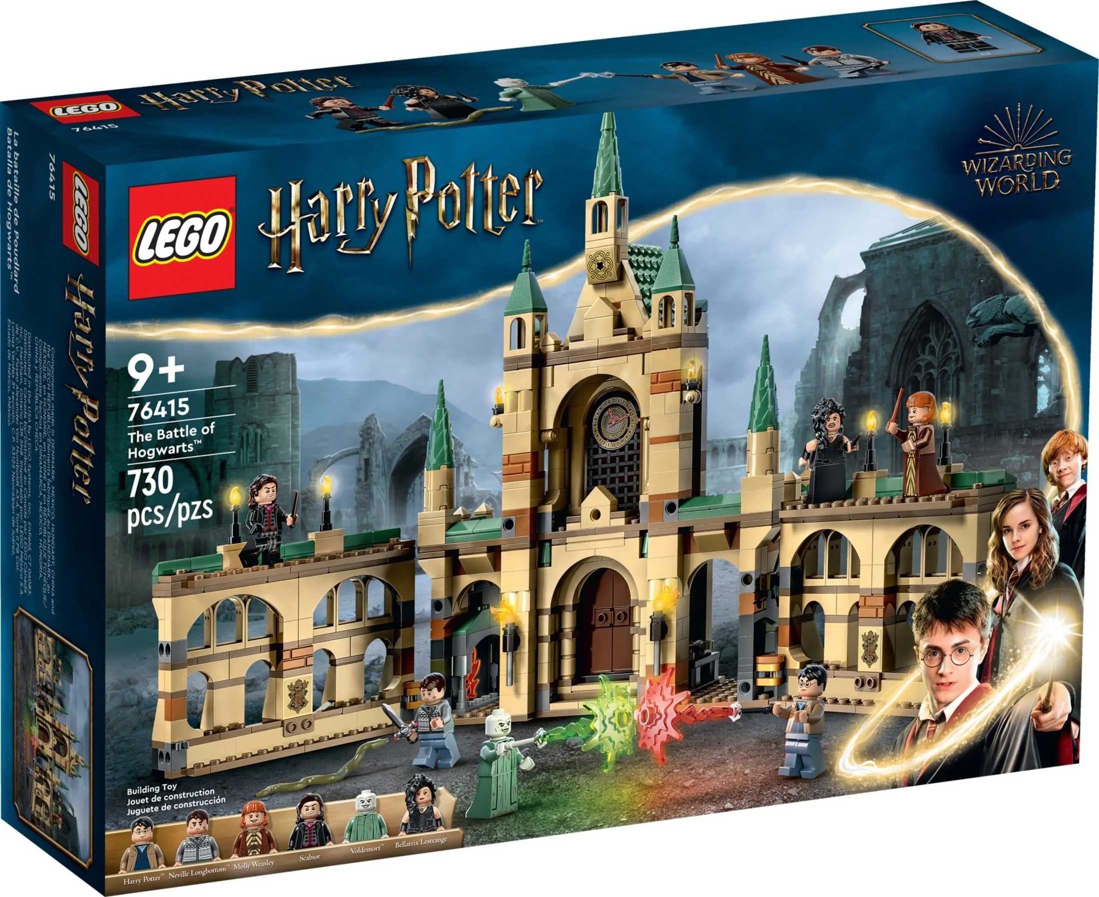 LEGO Harry Potter The Battle of Hogwarts Building Toy Set, Harry Potter Toy for Boys and Girls Ages 9 and Up