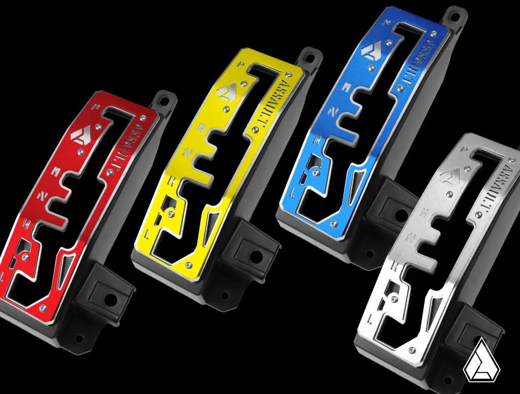 Assault Industries Shifter Gate Panel Kit for Can Am Maverick X3 Raw