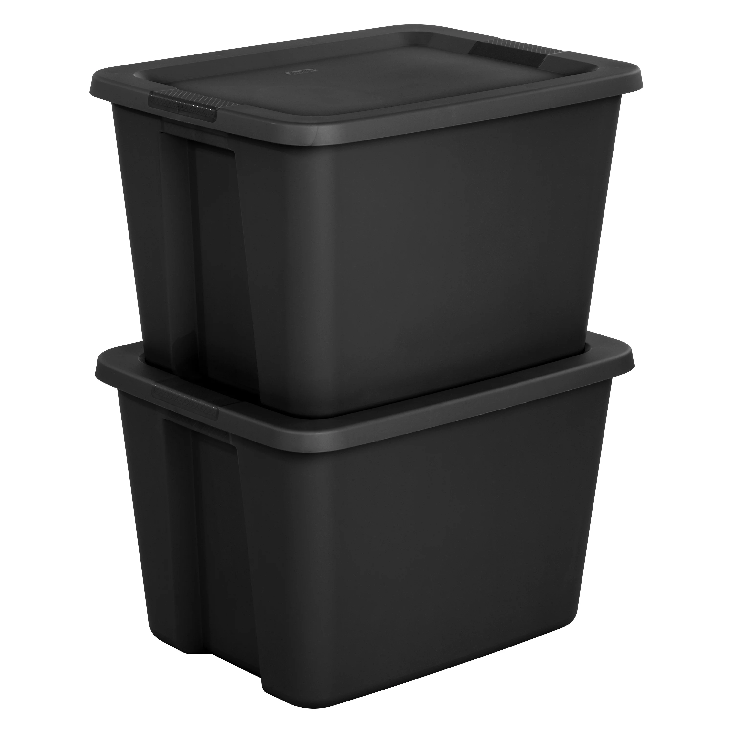 Sterilite 18 Gallon Tote Box Plastic, Gray, Set of 8