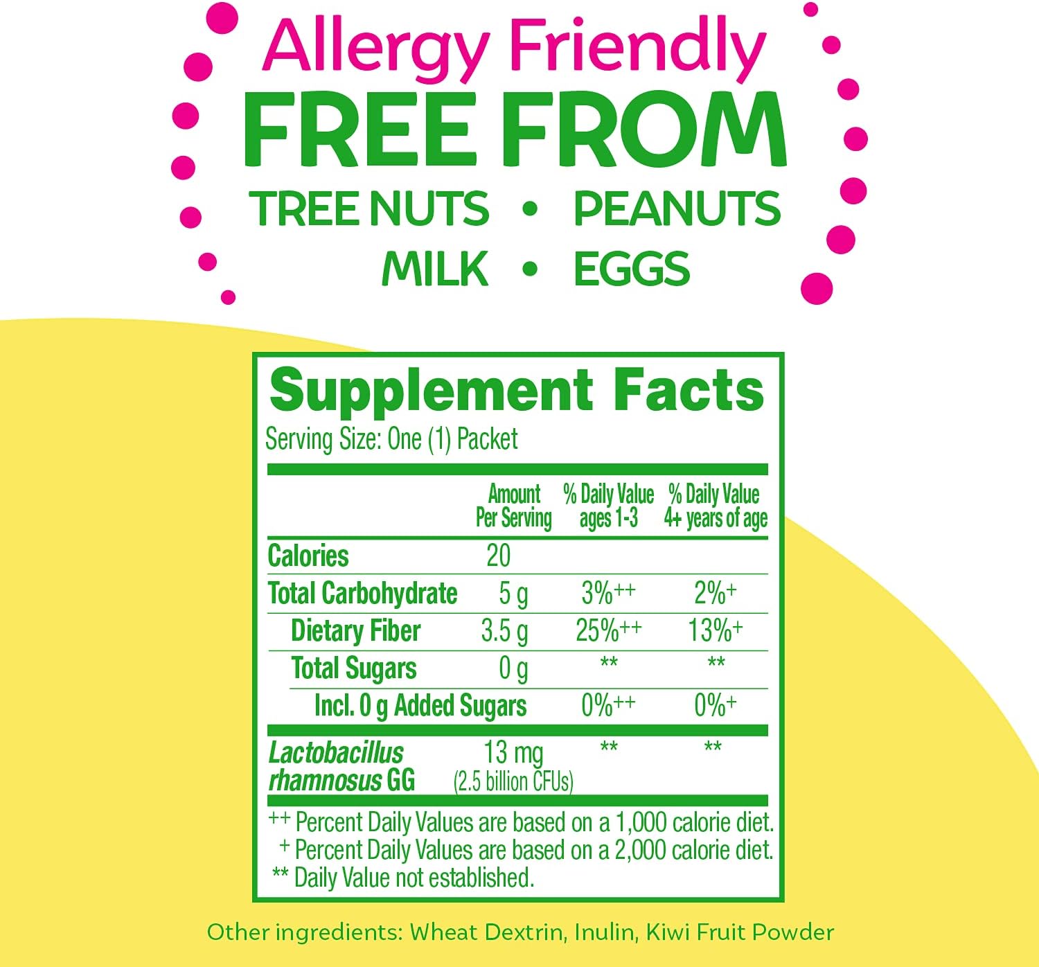 Culturelle Kids Regularity Probiotic & Fiber - Helps Restore Regularity & Keeps Kids' Digestive Systems Running Smoothly*