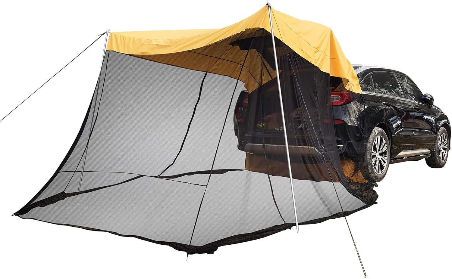 Travel Bird Car Rear Tent Awning Sun Shelter Portable Tent with Mosquito Net, SUV Waterproof Tents for Camping Outdoor Tent Hiking Travel