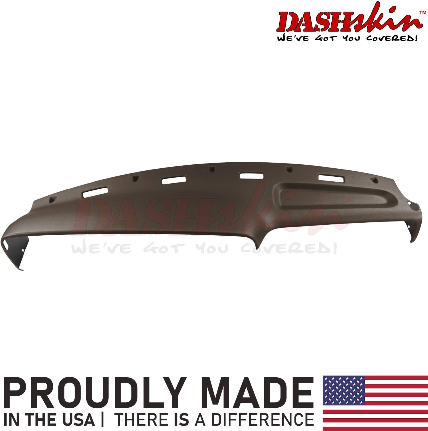 DashSkin Molded Dash Cover Compatible with 1997 Dodge Ram in Mist Grey (USA Made)