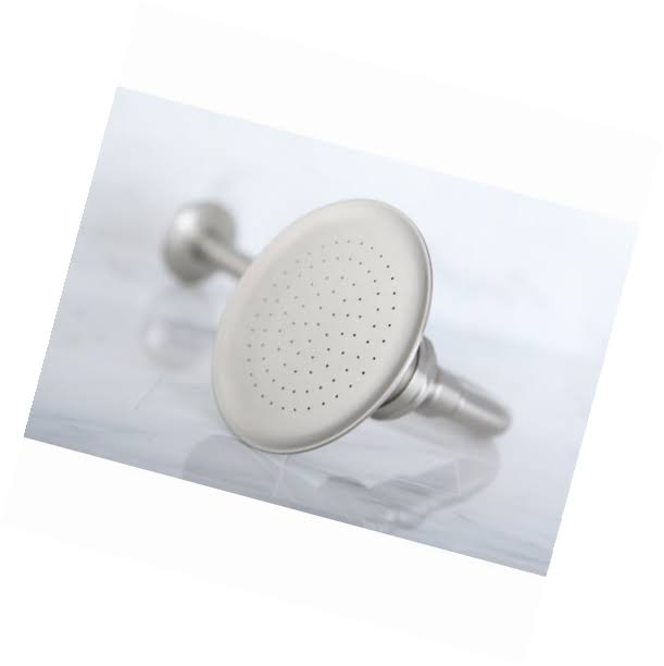 Kingston Brass P10SNCK Victorian Brass Showerhead with 12inch Shower Arm, Satin Nickel