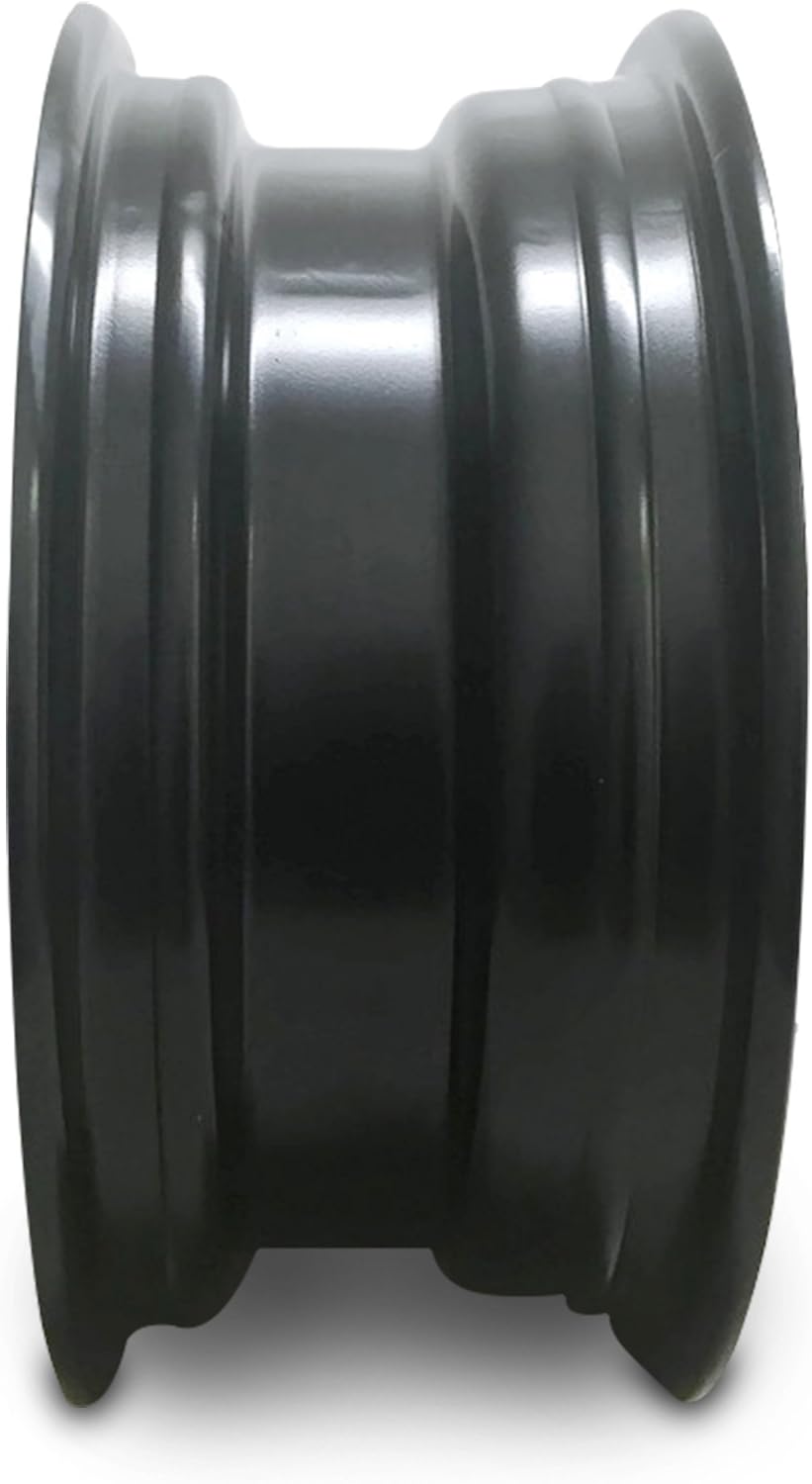 Road Ready Car Wheel For 2005-2011 Chevrolet Aveo 2009-2010 Pontiac G3 2005-2010 Pontiac Wave 14 Inch 4 Lug Black Steel Rim Fits R14 Tire