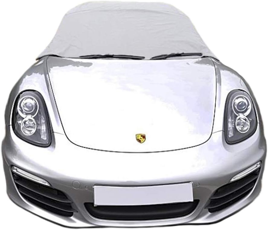 North American Custom Covers Compatible Soft Top Roof Protector Half Cover for Porsche Boxster 981