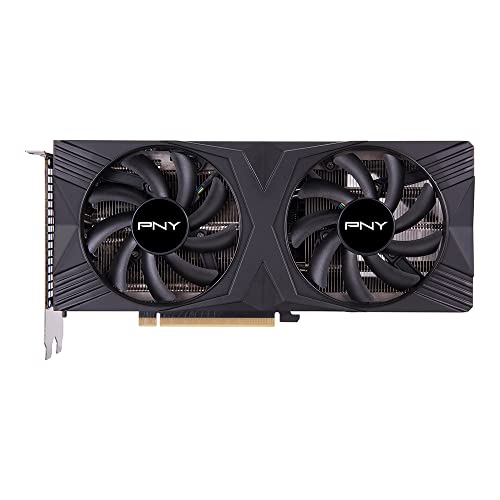 PNY GeForce RTX&trade; 4060 Ti 8GB Verto&trade; OC Dual Fan Graphics Card DLSS 3 (128-bit, PCIe 4.0, GDDR6, HDMI/DisplayPort, Supports 4k, 2 Slot)