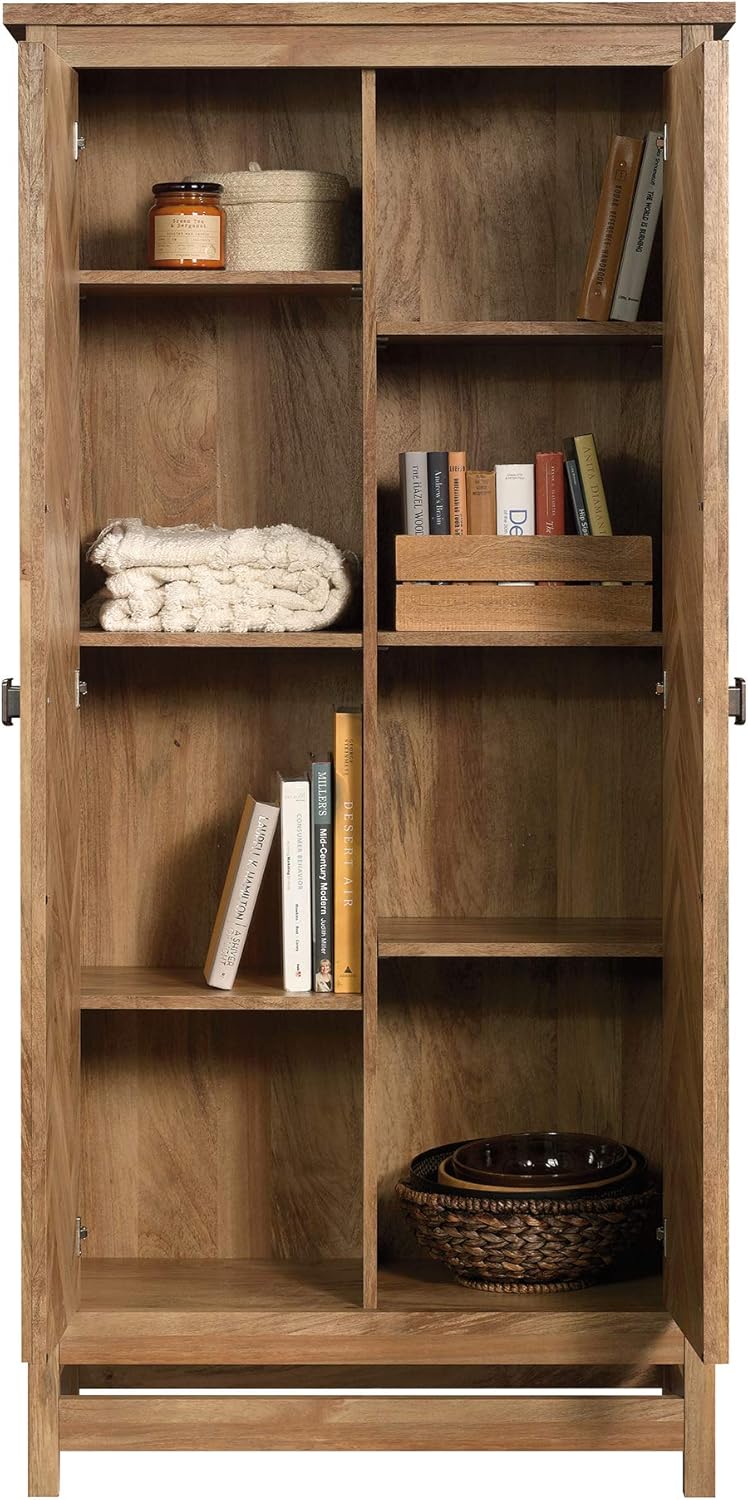 Sauder Cannery Bridge Storage Cabinet, Sindoori Mango finish