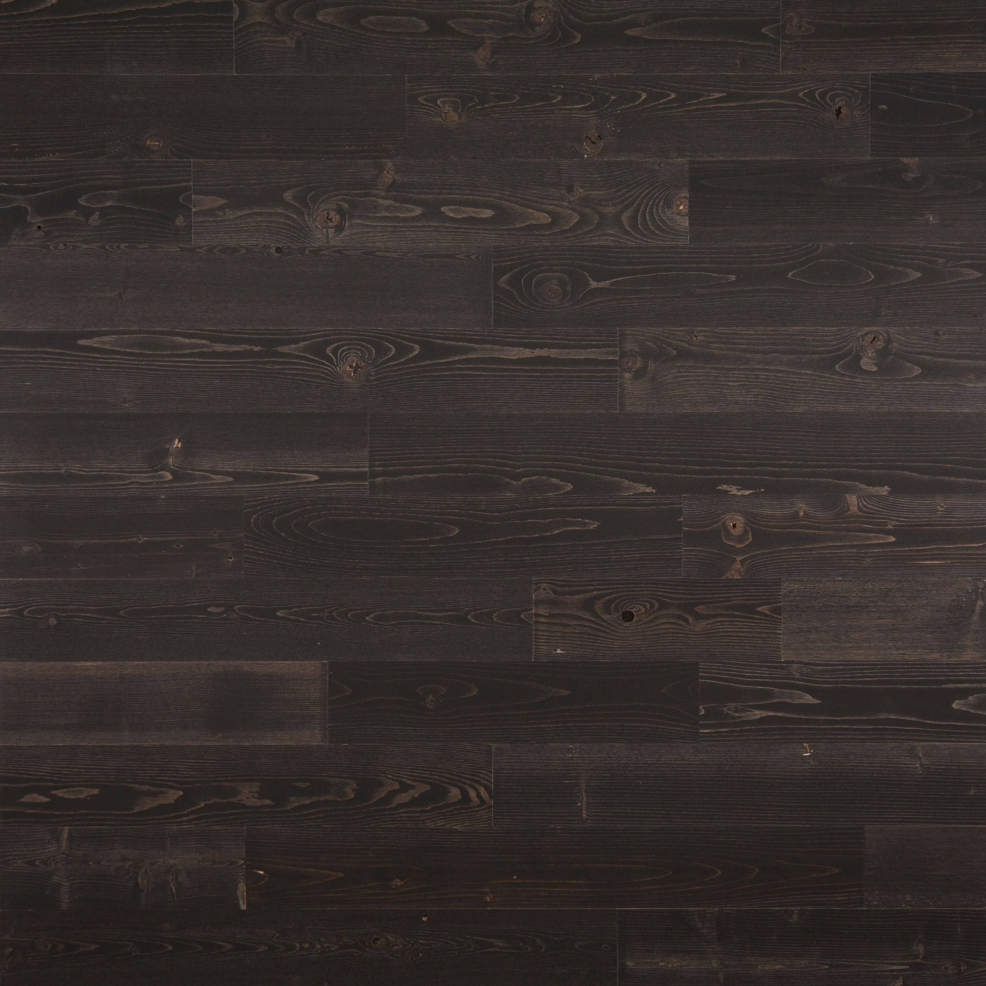 Timberchic 274 Peel and Stick Reclaimed Black Ice Wood, 4 in. Planks
