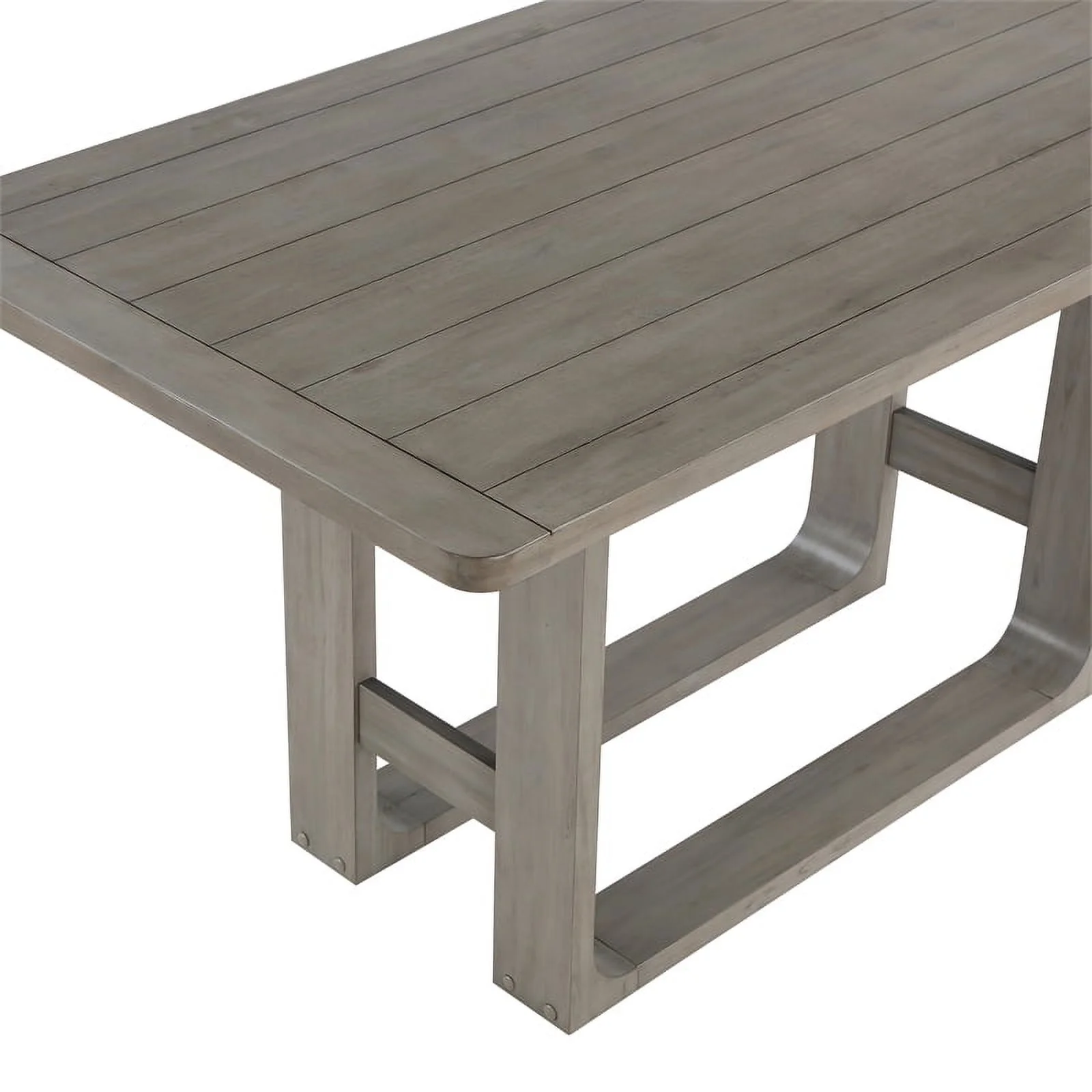 Toscana Gray Wood 5-Piece Counter Height Dining Set
