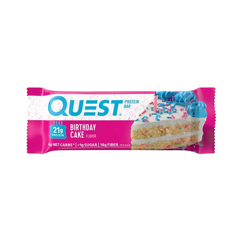 Quest Nutrition Protein Bar Delectable Dessert Variety Pack 1. Low Carb Meal Replacement Bar with Over 20 Gram of Protein. High Fiber