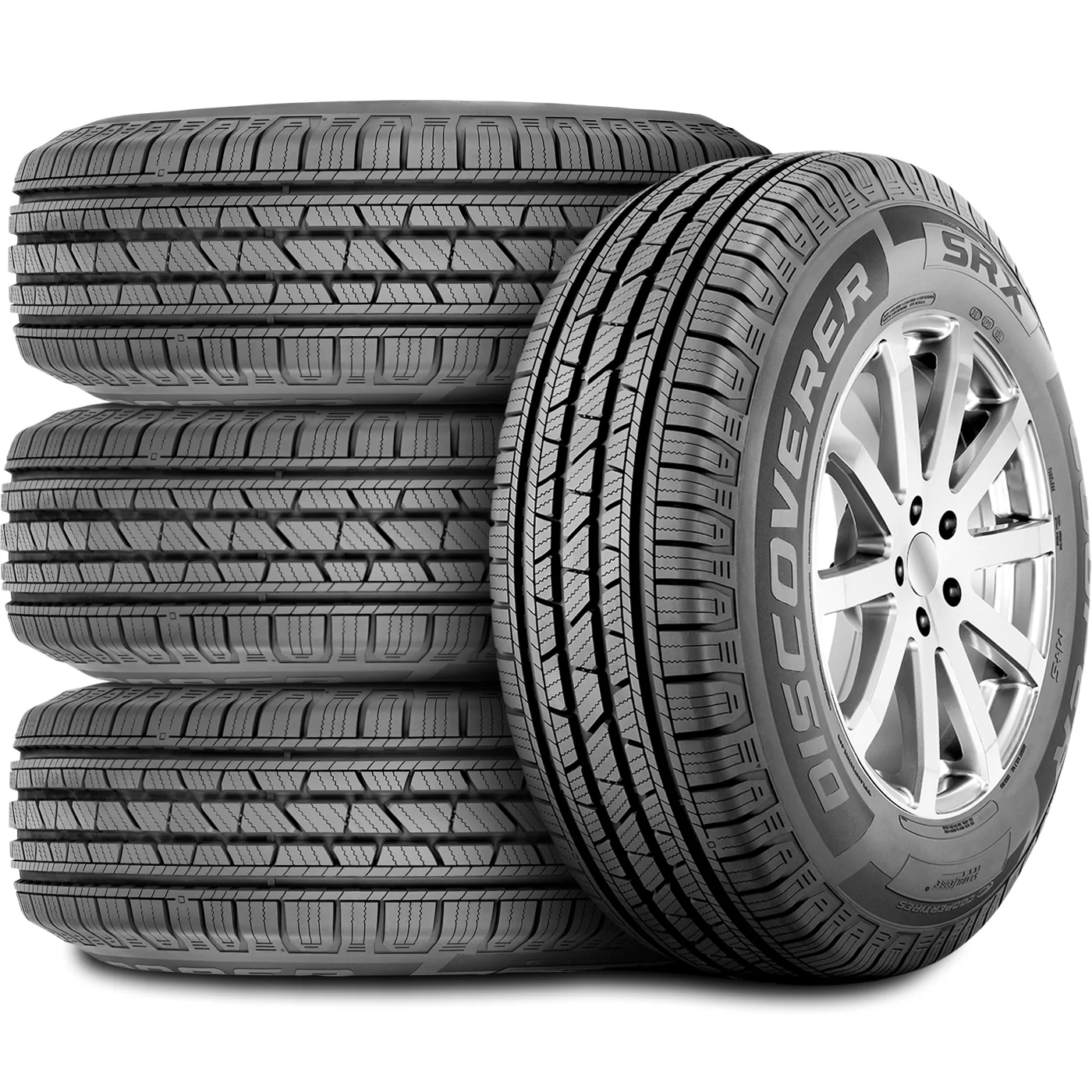 Set of 4 (FOUR) Cooper Discoverer SRX 265/65R18 114T AS All Season A/S Tires