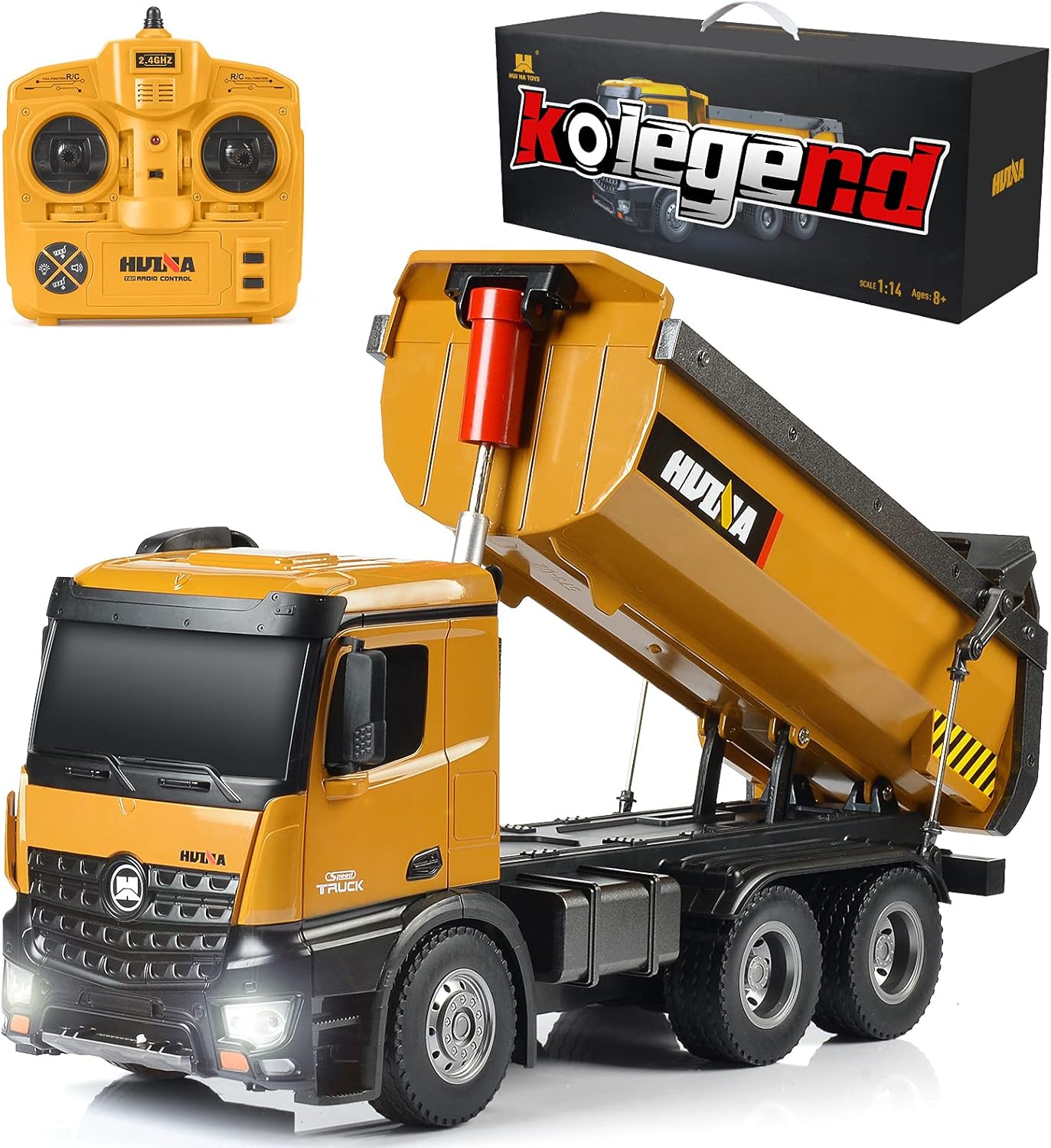 Kolegend 3 in 1 Remote Control Excavator Toy 1/14 Scale RC Excavator