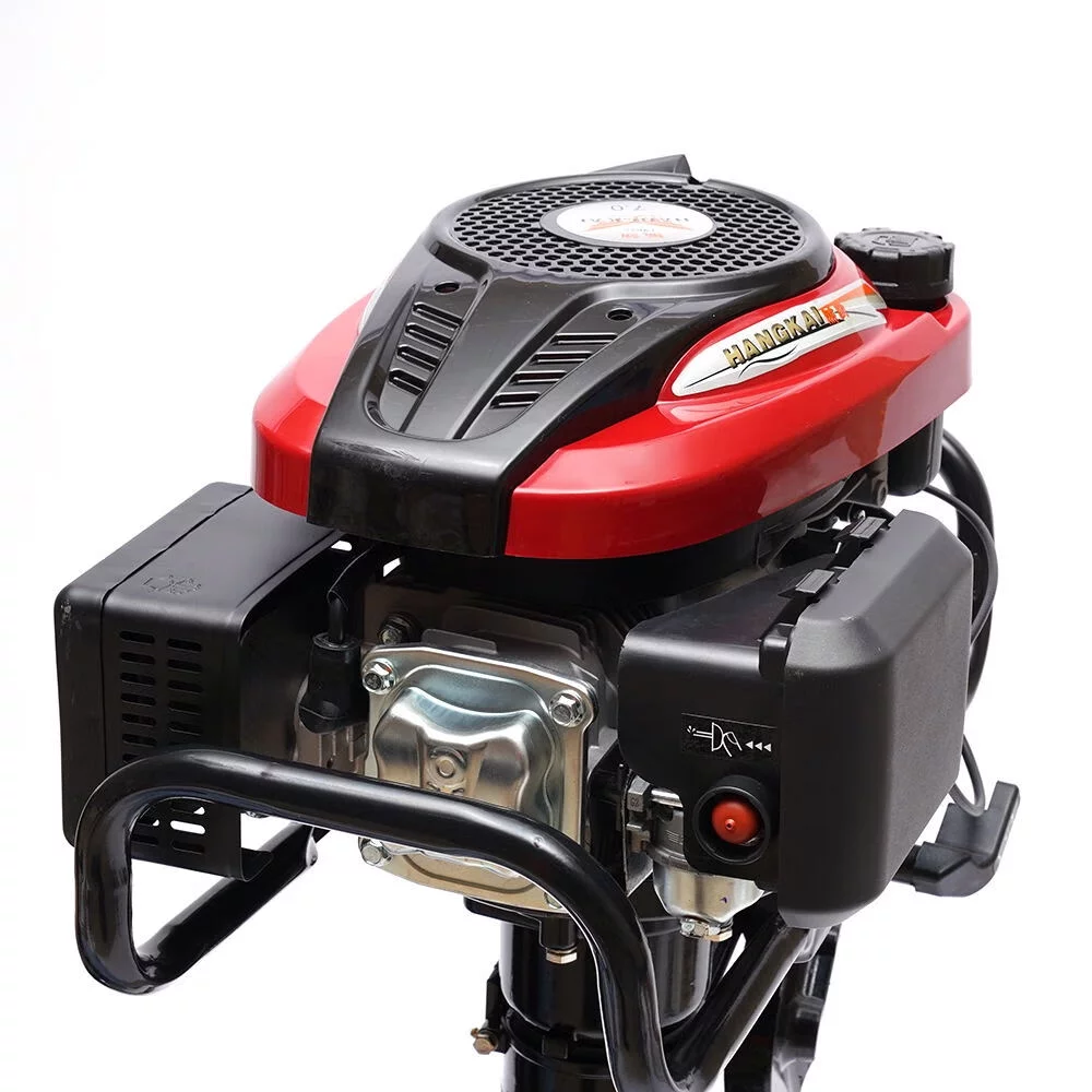 Wuzstar 4-Stroke 7 HP Outboard Motor Fishing Boat Yacht Engine Motor Air Cooling 196CC - Radiant Selections