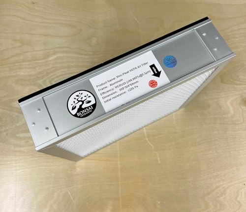 Bonsai 12"x12" 99.99% HEPA Horizontal Laminar Flow Hood for Mushrooms/Mycology 110V