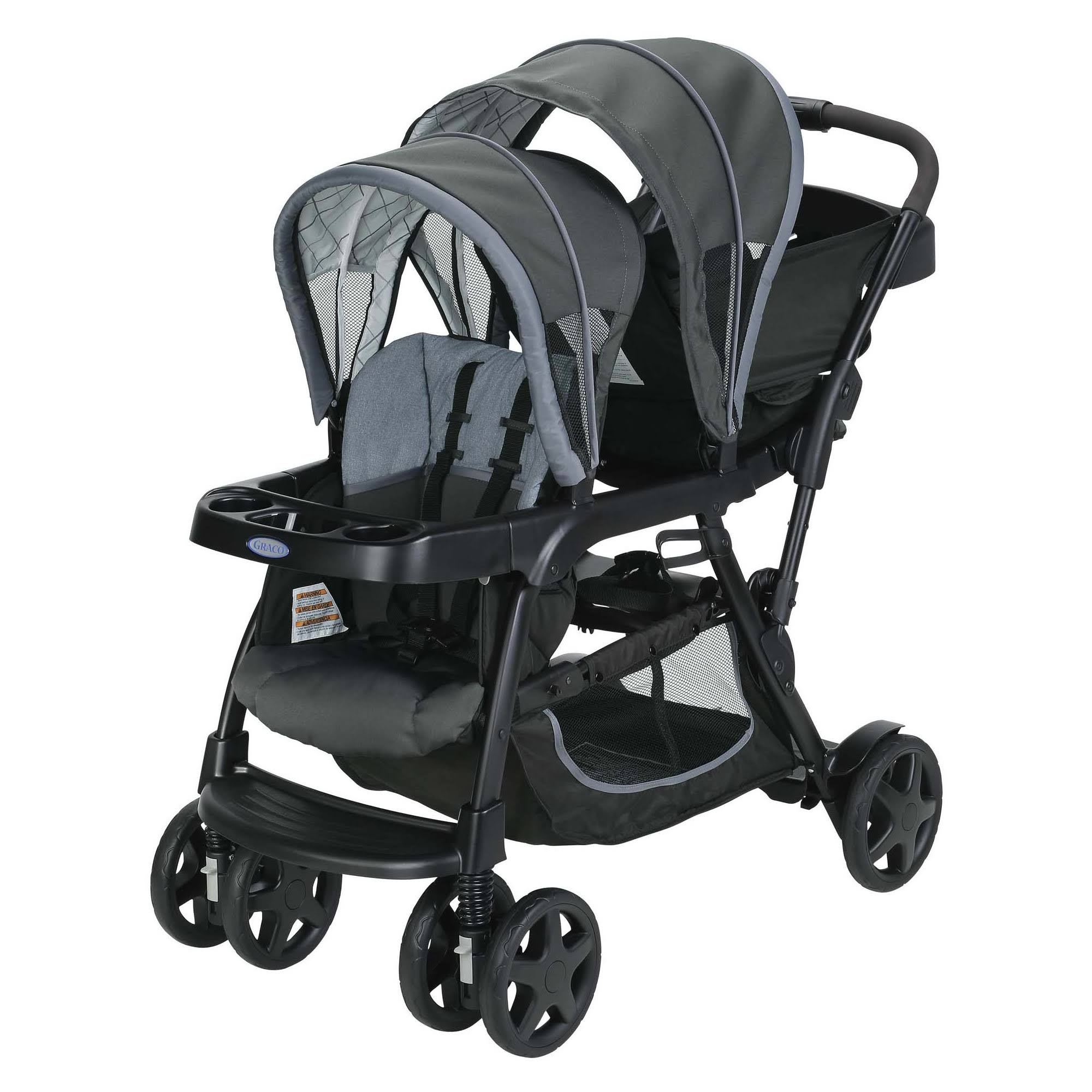 Graco Ready2Grow Click Connect Double Stroller Whitmore