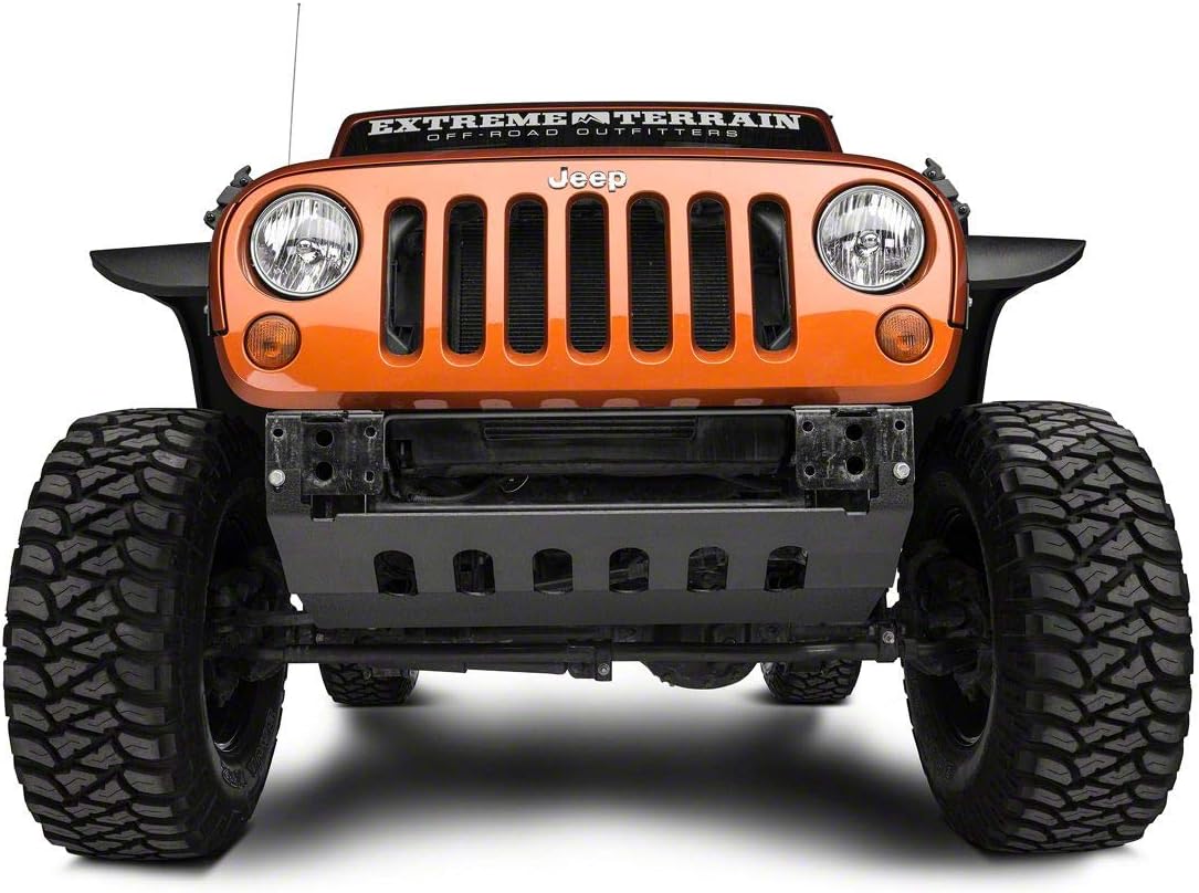Barricade Skid Plate Compatible with Barricade Trail Force HD Bumper J20850 Only Compatible with 10-18 Jeep Wrangler JK