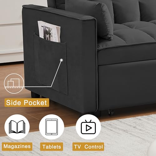 3 in 1 Convertible Sleeper Sofa Bed