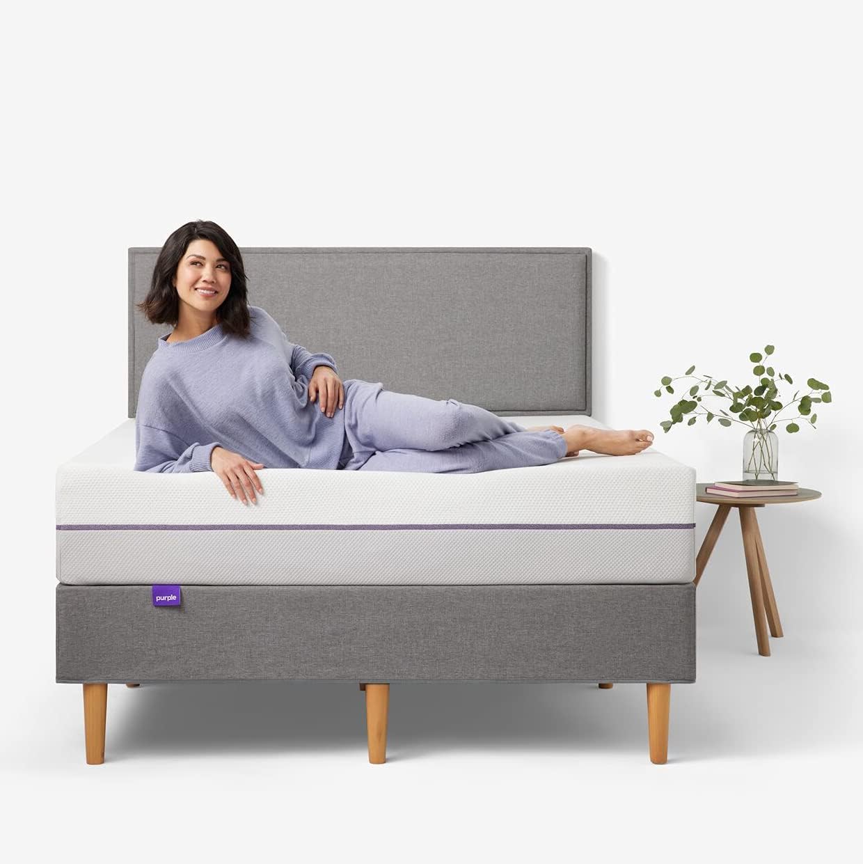 Purple Mattress - Twin, GelFlex Grid, Better Than Memory Foam, Temperature Neutral, Responsiveness, Breathability, Made in USA