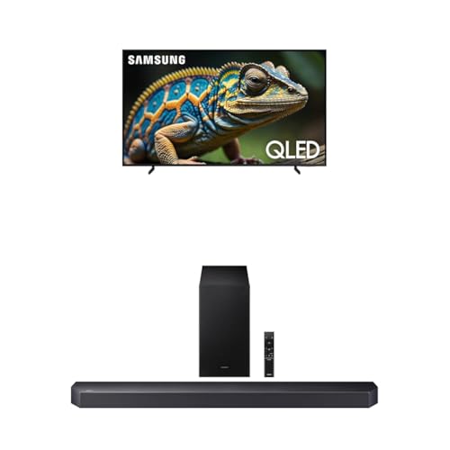 Samsung 43-Inch Class QLED 4K Q60D Series Quantum HDR Smart TV w/Object Tracking Sound Lite, Motion Xcelerator, Slim Design, Gaming Hub