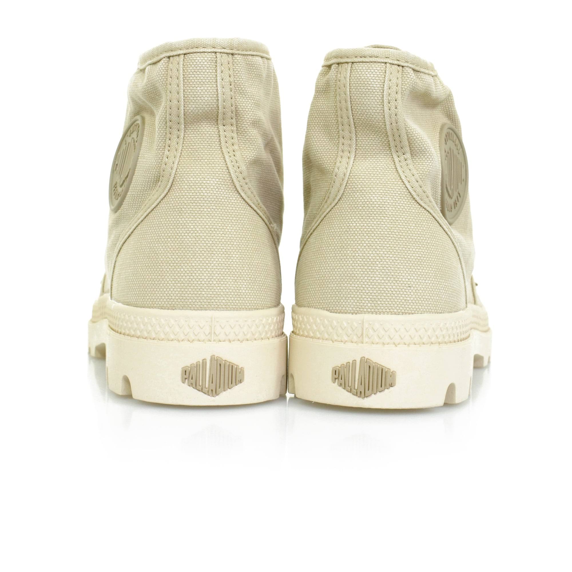 Palladium Men&s Pampa Hi Canvas, Size: 9, Sahara/ecru