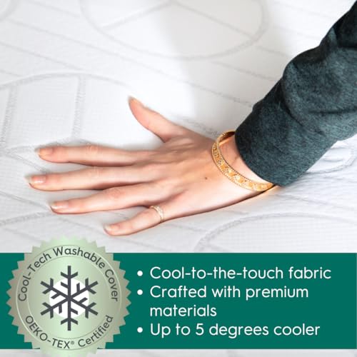 Sleepyhead Twin XL 2 Inch Gel Memory Foam Mattress Topper for College Dorm – Thick