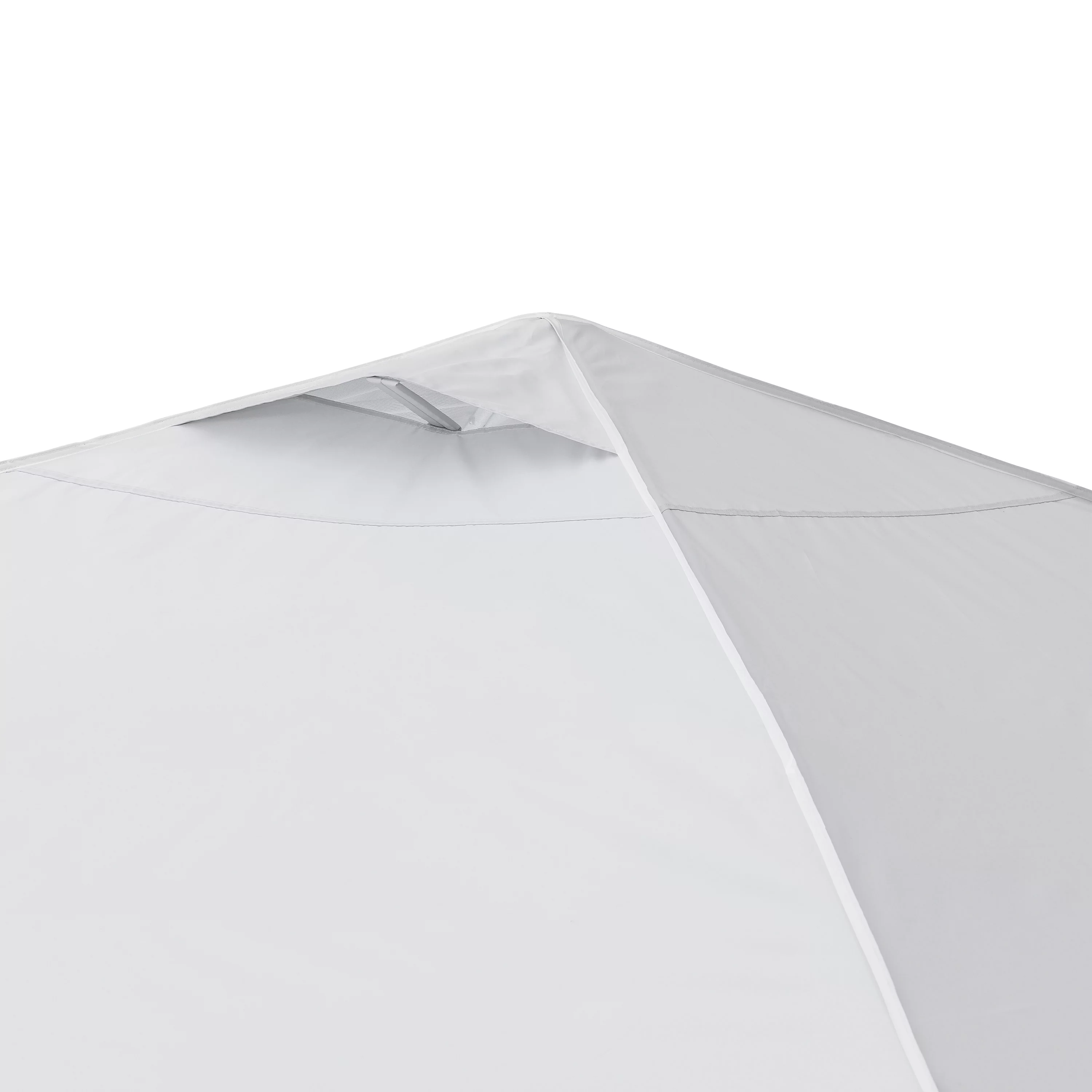 Ozark Trail Simple Push Straight Leg Instant Canopy, White, 10 ft x 10 ft