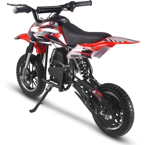 MotoTec DB-01 50cc 2-Stroke Kids Gas Dirt Bike Blue