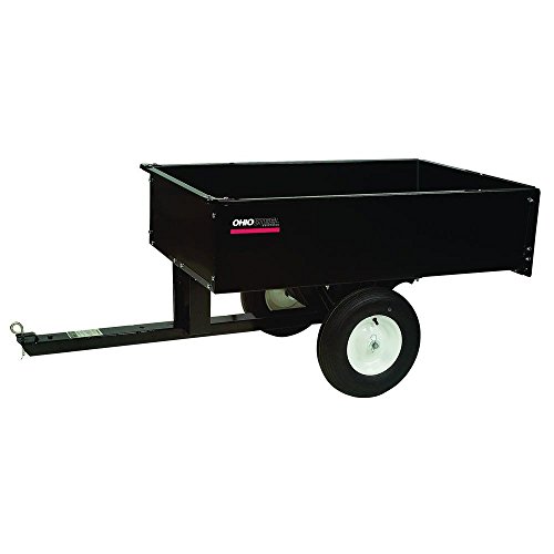Ohio Steel 3040P-SD Poly Swivel Dump Cart, 10 cu.ft., 600 lb Load Capacity