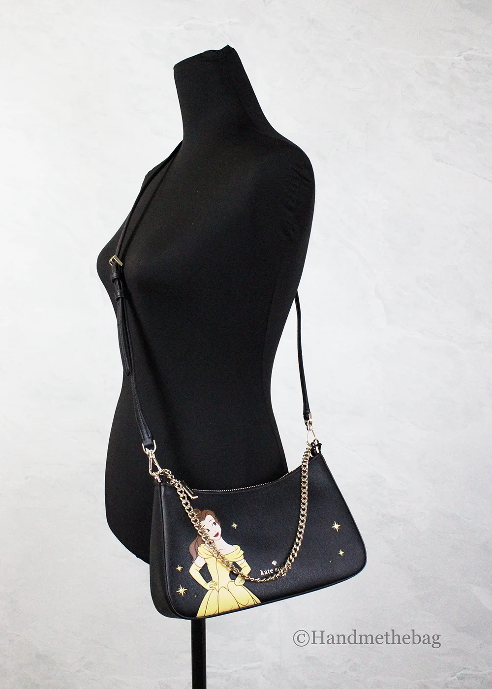 Kate Spade X Disney Beauty And The Beast Leather Convertible Crossbody Bag - Radiant Selections
