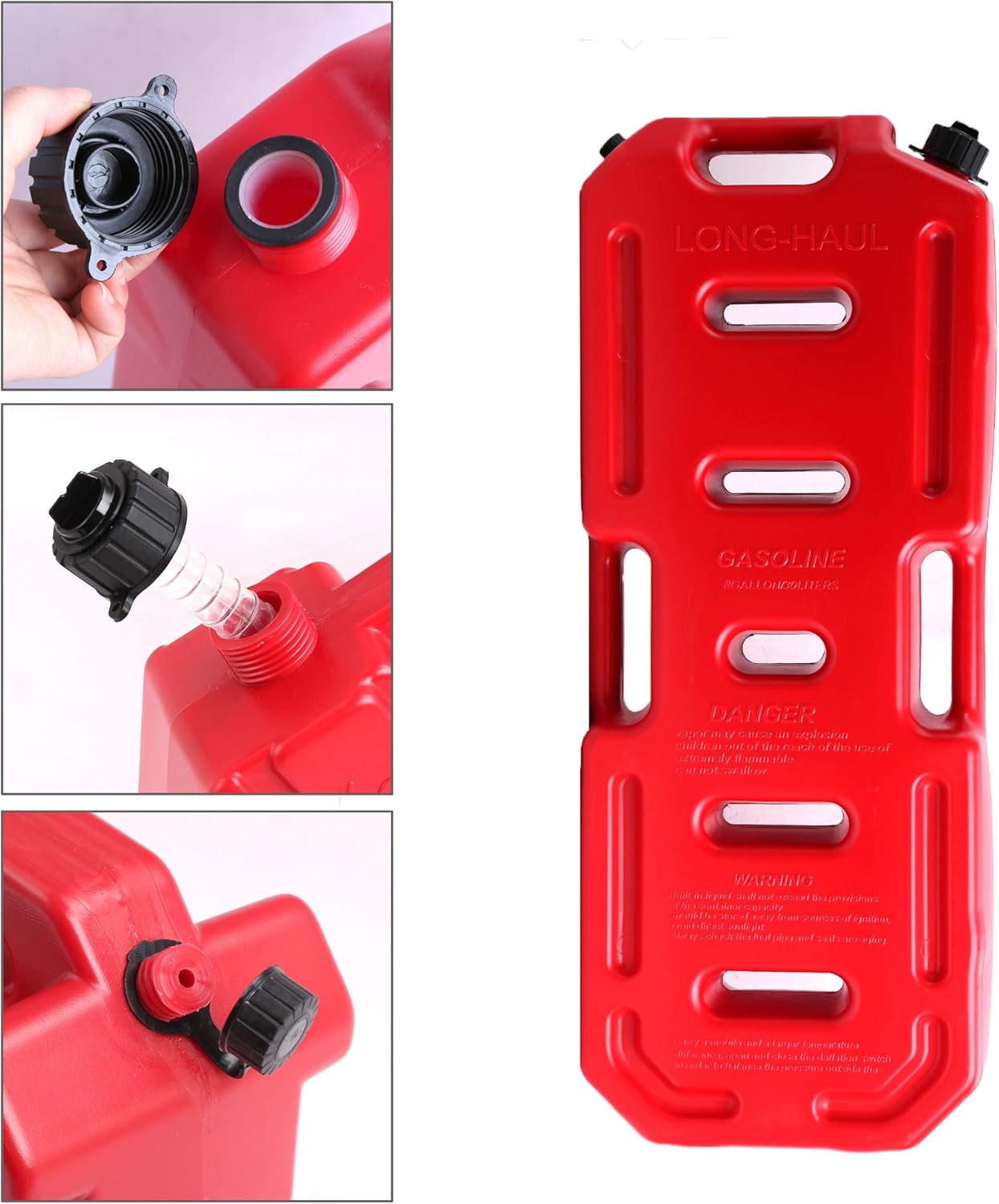WINTOOLS 30 L/7.9 Gallon Gasoline Pack Gas Container Fuel Can